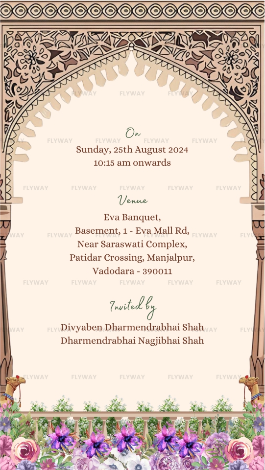 Couple Sahil and Shruti’s photo with traditional background