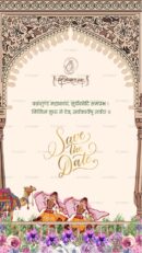 Rajasthani Folk Dance and Camel Save the Date Intro