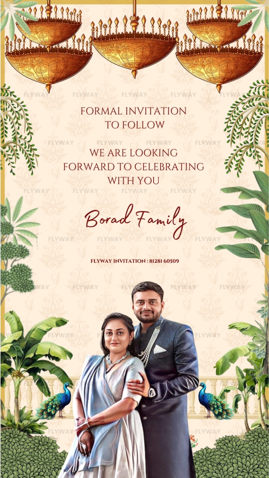Royal Wedding Invitation Slide