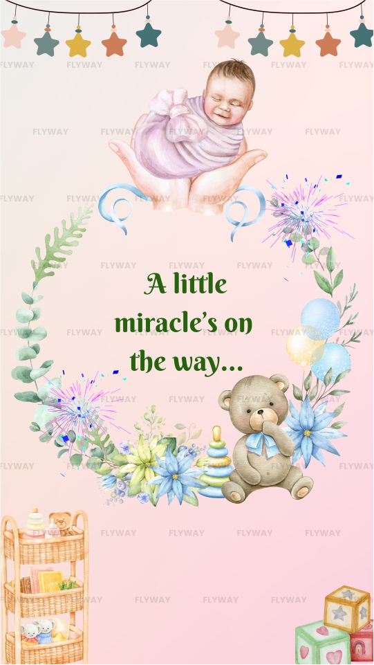 A little miracle’s on the way
