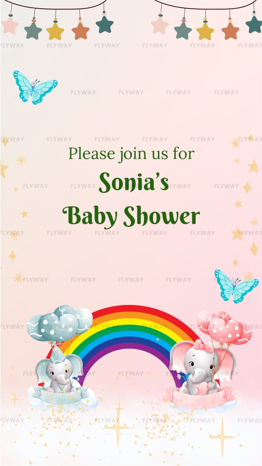 Sonia’s Baby Shower Invitation