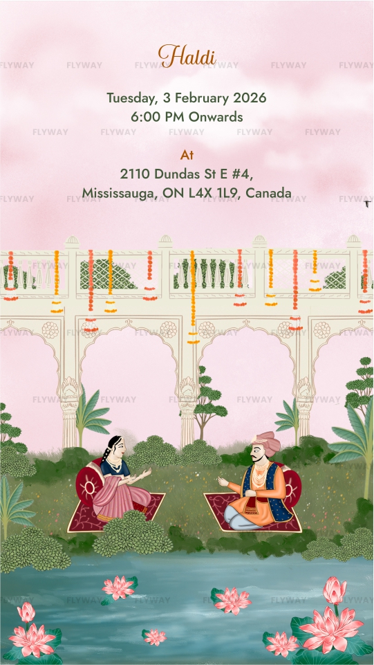 Haldi Invitation Slide