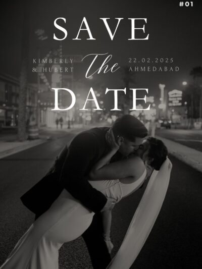 Save the Date Wedding Announcement