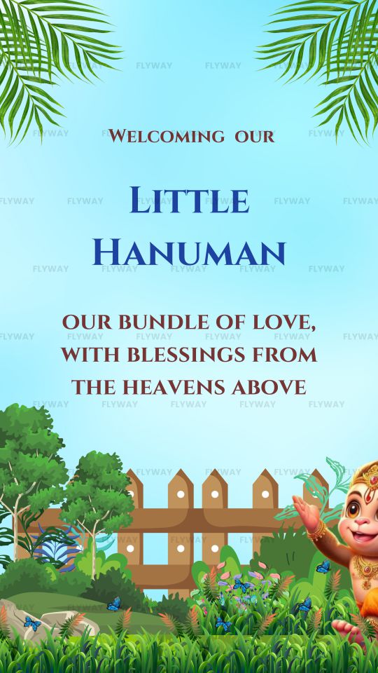 Welcoming a new child with love and blessings.