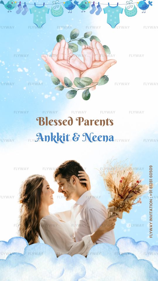 Parents-to-be announcement with an emotional and joyful moment.