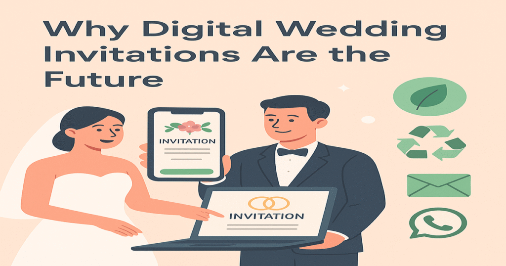 Why digital wedding invitations are the future of modern celebrations