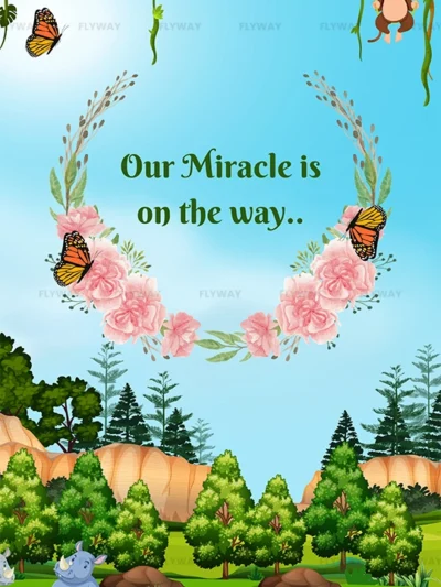 Baby shower jungle theme quote