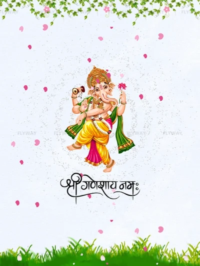 Lord Ganesha blessing for a new beginning
