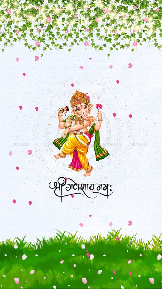 Lord Ganesha blessing for a new beginning