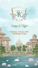 Save the Date Royal Wedding Invite