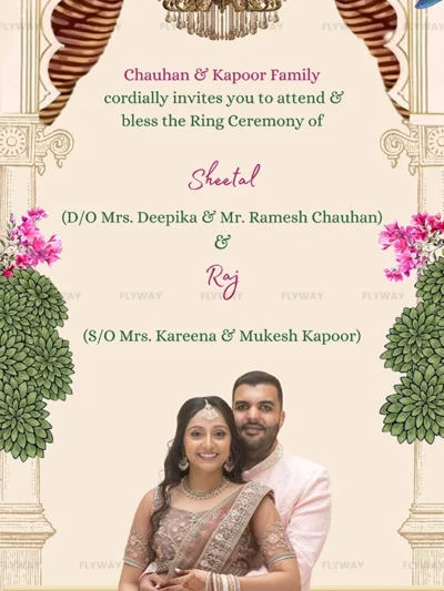 Engagement of Sheetal and Raj