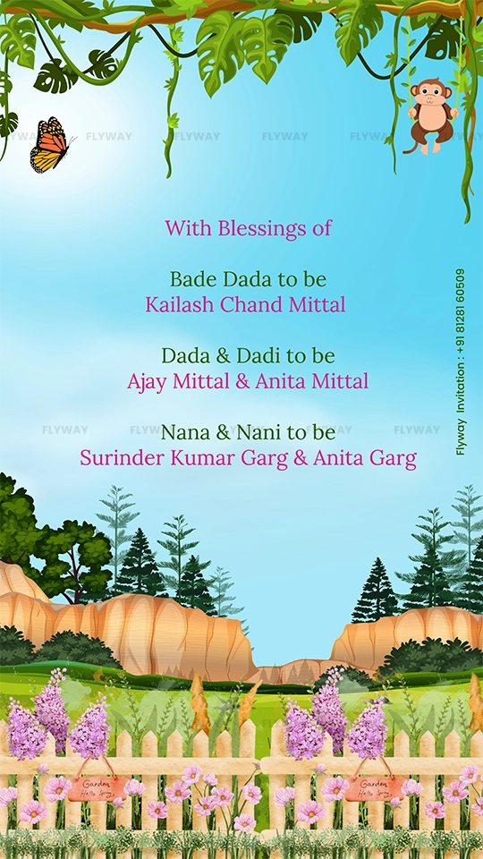 Baby shower blessings from grandparents