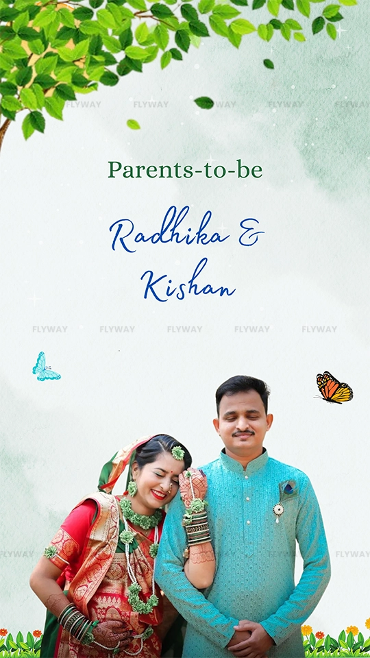 Parents-to-be Radhika and Kishan