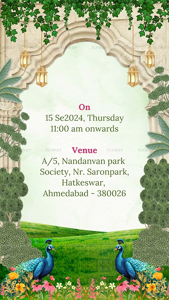 Baby shower event date and venue information