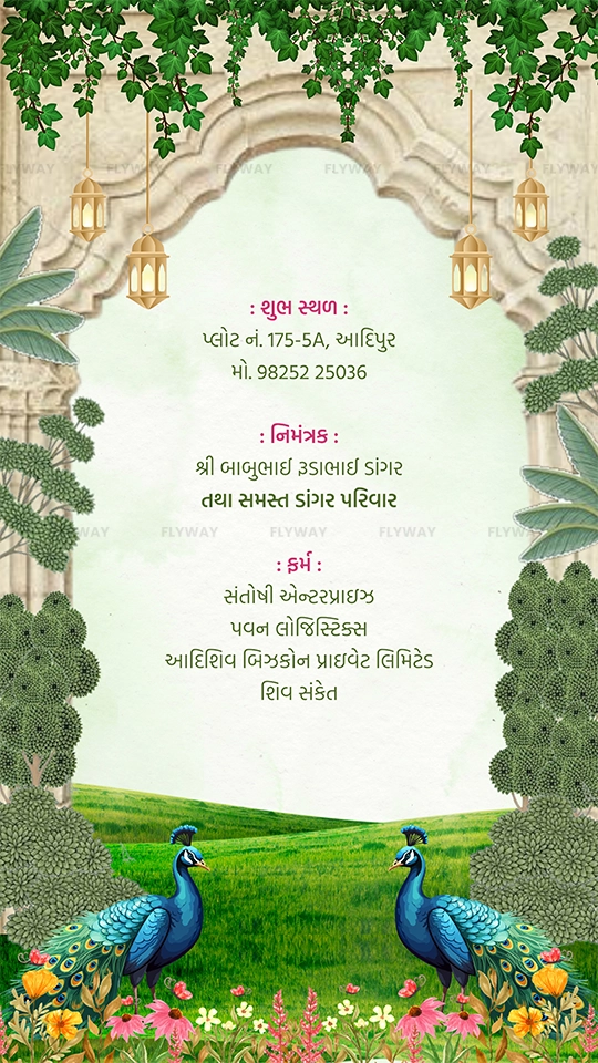 Venue and address for Grih Pravesh celebration