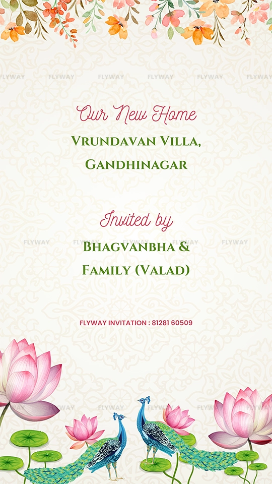 Address and venue for the Grih Pravesh event