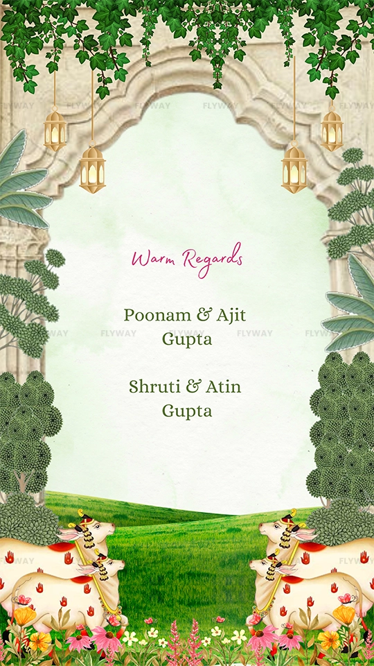 Grih Pravesh Warm Regards from the Gupta family